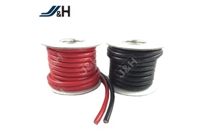 Pure Copper Frosted Transparent PVC Insulation Car Audio Power Battery Cable