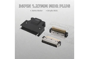 STA STA-GT0336 36P 0.050inch 1.27mm MDR I/O Male Plug Connector for SCSI Servo Motor CN