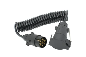 7 Pin Trailer Truck Light Board Extension Cable Lead Male to Female Wire Plug Socket Wire Part Couplings Circuit Plug Socket