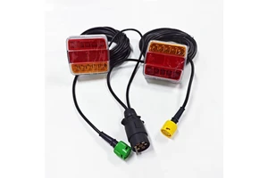 Factory Wholesale OEM New 7 Way to 5 Way 7M 14M Trailer Tail Light Harness Cable Wire for Truck Trailer Car Tail Lights