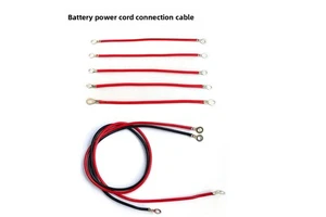 Pure Copper Electric Vehicle Electric Cable Series 2.5/4/6/8 Flat Power Cable with Thickened Design for Automotive Connection