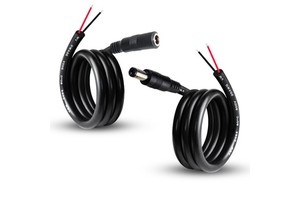 5521 5525 Dc Solar Cable Power Cable Customized Dc Extension Cable for Electrical Devices, Cameras Etc