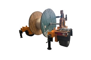 10 Ton CP FHCDT10 CE ISO Certified Automatic Cable Deployment Trailer Turkey Manufacturer Hydraulic Reel Handling System for