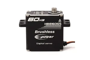 E-power 1/10 Waterproof Digital Servo 14V Metal Gear Brushless for RC Cars Large 60kg Torque