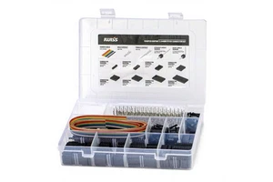 1550PCS 2.54mm Pitch Dupont Connector Kit Copper Contact Nylon Housing Includes Pin Headers Jumper Wire Crimp Pins for RC Servo