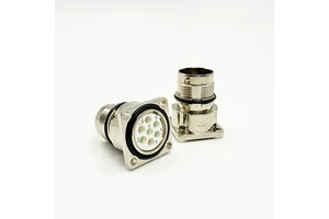 M17 Explosion-Proof Waterproof Zinc Cable Connector Low Voltage 6-12mm IP67 CHAINMOTION Brand for Industrial Automation/Servo