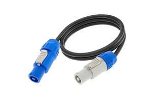 Professional Stage Light Audio Powercon Male Female Copper 14AWG 2.5mm 3 Pin IP65 CE for Power Extension Cable