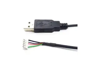 12V DC Power Cable Adapter 5.5*2.1mm Male Jack 5521 USB Extension Pure Copper Conductor PVC Electronic Use 1 Meter IP20
