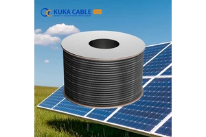 High Quality Copper Solar Cable 6mm DC1500V for Solar Panel and Construction Systems with Low Smoke Zero Halogen Insulation