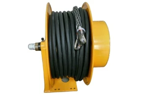 Copper Spring Cable Reel for Crane with Slip Ring Brush Gear Industrial Rubber Insulation Mobile Equipment Compatibility