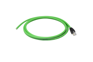 Industrial Electronic Cable Twisted Pair RJ45 CAT5 Category Waterproof Cable Profinet Ethernet Cable for Network Transmission