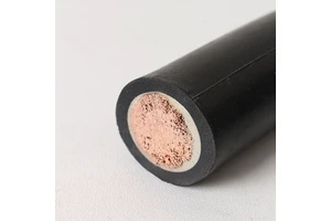 Low Voltage Single Core Copper Conductor Rubber Welding Cable 1/0 2/0 4/0 Insulated Electrical Cable Industrial
