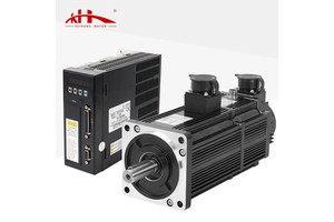 Kaihong Micro 1KW 1.5KW 2.6KW 3.8KW 5.5KW 7.5KW 220v 6A 17Bit 3000RPM Ac High Torque Servo Motor Kit With Brake Drive For CNC
