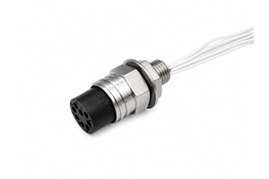 Durable Custom 8Pin Metal Circular Connector Cable,Industrial Wiring Harness for Servo & Industrial Control Wire Harness