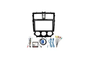Meihua Autoradio Cable Harness for Mitsubishi Colt Plus 2013 with Fascia Bezel Frame Dash Mount Kit Trim Panel