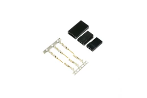 Wholesale JR/Futaba 3Pin Futaba J Servo Connector Bevel RC Servo Connectors Gold-plated Terminals for RC Toy Hobby Servo