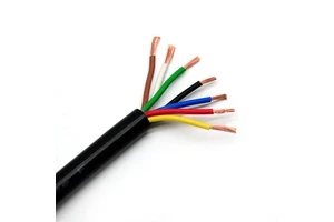 Heavy Duty 7 Core Trailer Cable Wire 1.5mm 2.5mm 3mm 4mm TPU Road Train Vehicle Electric Power Cable