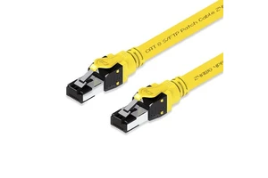 Linkwylan 40G Cat8 Patch Cord 24AWG SFTP Cable with PCB Type RJ45 for Data Center Server Switch Communication Cables