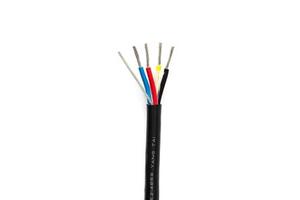 UL2586 4C*14AWG 4 Core PVC Control Cable Shielded Twisted Pair Cable