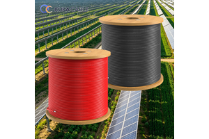 H1Z2Z2-K Solar Cable 8AWG 10AWG Red Black Cavo Fotovoltaico 6mm2