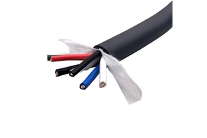 Free Sample 2 3 4 5 Core Pvc Flexible Royal Cord Power Cable