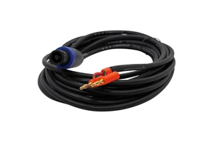 Speakon to Banana Speaker Banana Cable for Pro Audio and Home Theater