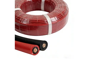 High Temperature Resistant PV1-F Solar Photovoltaic Cable 2Core 4mm -40C~125C 1.8kV DC UV Resistant Flame Retardant IP65
