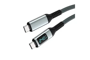 40Gbps 240W 8K 60Hz PD Fast Charging USB Type-C to Type-C Pure Copper Nylon Braided 1-meter Camera Mobile Phone Data Cable
