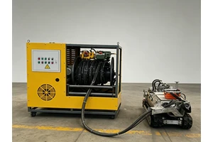 Waterproof Wireless Pipe Mud Robot