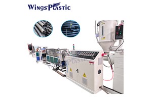 HDPE Spiral Corrugated Pipe Making Machine Prestressed Multi-Channel Optical Cable Bundle Servo Motor LLDPE PE High Automation