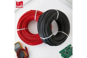 H1Z2Z2-K Solar Pv Power Cable 6mm2 Aluminum Alloy High Protection Solar Cable PVC Copper