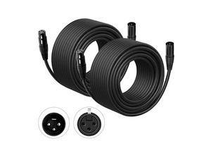 Professional Stage DMX Connection Cable 3 Core 0.3mm² *30.5M Flexible XLR Signal Wire for Events Show