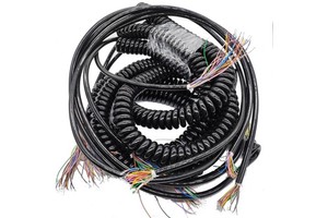 Wholesale Price Handwheel Dedicated Spring Cable, 3M, 5M, 19-core, 21-core, 26-core Spiral Cable