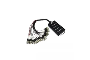 Professional Portable Customized 4 8 12 16 Channels Audio Stage Cable Multicore Snake Cable With Stage Box