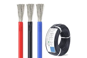 24AWG 0.2MM2 Heat-resistant Cable Wiring Soft Silicone Wire Battery Ultra Soft Car Charging Station Cable