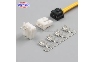 SCONDAR 2.0mm Pitch Wire to Board Connector Compatible with TE AMP CT for Industrial Automation Equipment PLC Servo Drives