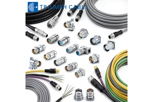 M23 Circular Sensor Connector Cable Female Male IP67 Waterproof Connector Custom Cable Assembly Circular Sensor Connector