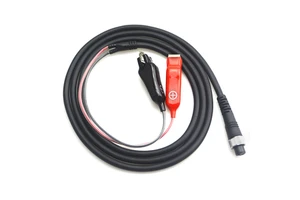 Electric Fishing Reel Power Cord Extension Power Charging Cable Male to Female Male to Alligator Clip for Daiwa