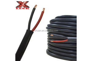 Towing Wiring RV Trailer Cable Cord 12 14 Ga 2 Wire Flat Brake Cable