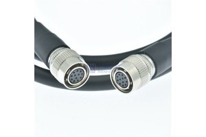 Push Pull 12 Pin Cable Connector I/O Power Cable for Industrial Camera
