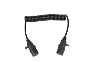 KMF Custom Logo 7 Pole N Type Trailer Cable with Nylon Plug for Truck Trailer 30t Max Payload