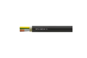 NYY-J NYY-O NAYY-J NAYY-O Control Cable 0.6/1kV Cu PVC XLPE Power Cables Underground Direct Buried Cable Manufacturer CE