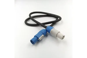 Professional Stage Light Audio PowerCon Male Female Connector Ac Extension Cable