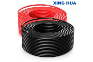 4mm 6mm 10mm Solar PV Power Panel Energy Storage Electric Aluminum Battery Photovoltaic Cable IEC62930 H1z2z2-K DC Power