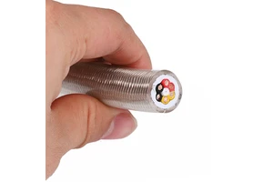 ATAUDIO HIFI Grade 7N Six-Core Dual-Shielded DIY Power Cable Coaxial Connection for Microphone Monitor Housed Bulk Cord