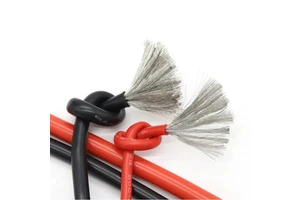 Ultra Flexible High Temperature Silicone Wire 600V -60~200 Tinned Copper Silicone Rubber Insulated Cable for Power Lithium