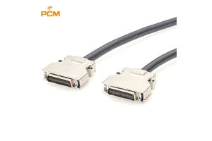 36 Pin MDR Male to Male SCSI I/O Signal Cable Assembly Spring Latch for Servo Drive Server Storage Device Workstation RAID
