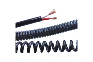 TPU Electrical Multi-Core PVC 2 3 4 5 6 8 Core Spiral Spring cable 1.2m 2.5m 3.7m Stretchability 0.2-2.5mm² for Building 300v