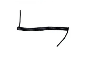 Custom 4 Core Coiled Spiral Cable | Spring Extension Wire Harness PVC Copper Conductor for Industrial Automotive Electronic Use