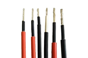 Solar Panel Connecting Cable PV Wire 1*2.5mm² 4mm² 6mm² 10mm² Halogen Free Flexible for Inverter Battery